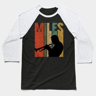 Miles Davis Retro Baseball T-Shirt